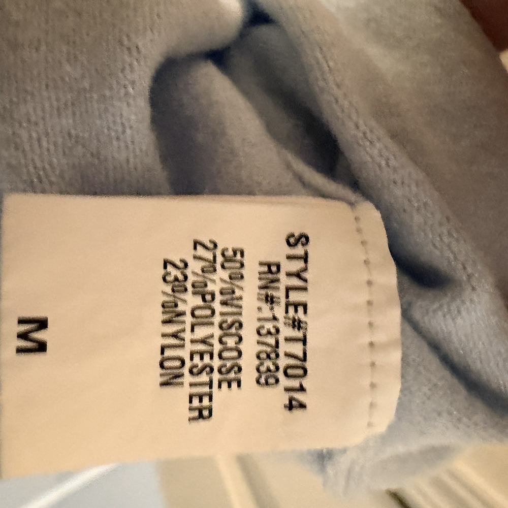 Dreamers by debut sweater Size medium Light Blue - Picture 5 of 5